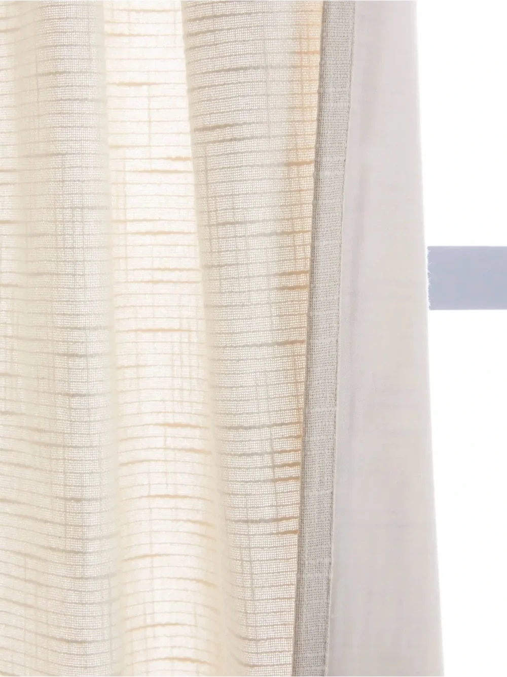 NWOT Quince Cotton Slub Curtain - Single Panel, 48 X 96 (Natural)